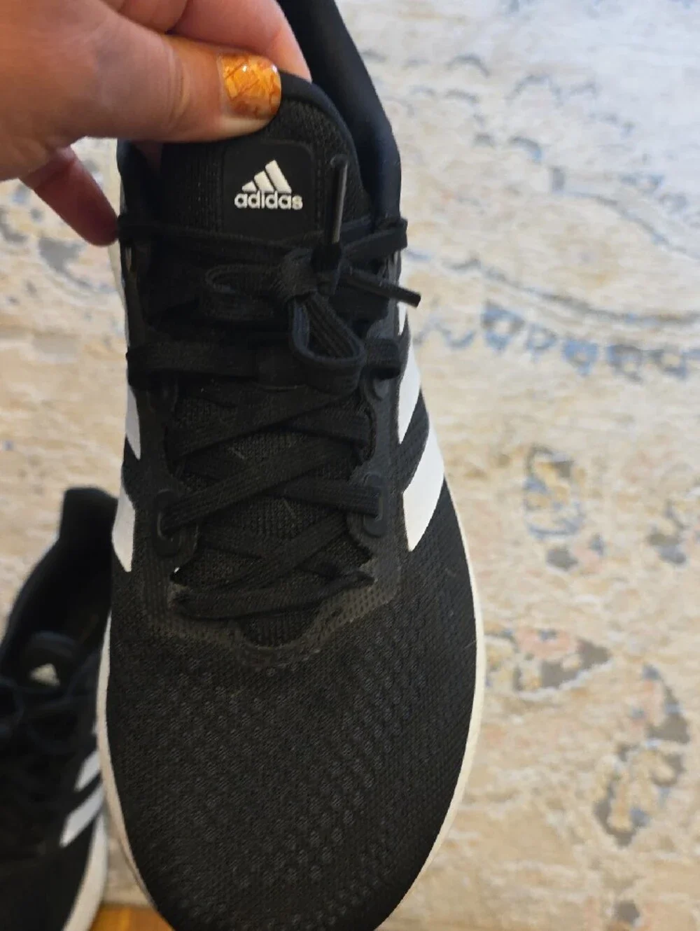 adidas Black & White Athletic Sneakers